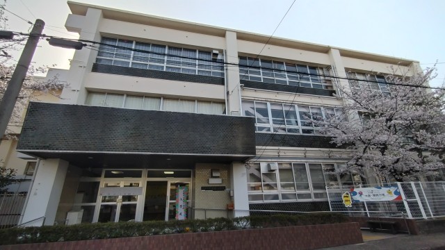 入学式当日はとても良いお天気でした