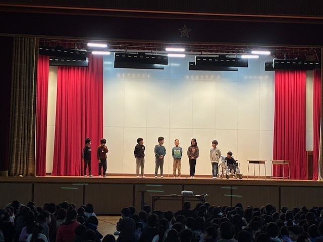 3年生の総合の発表