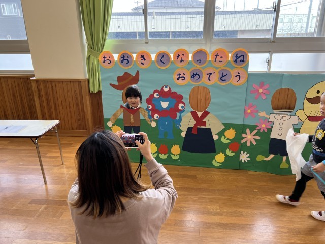 フォトスポットも手作り