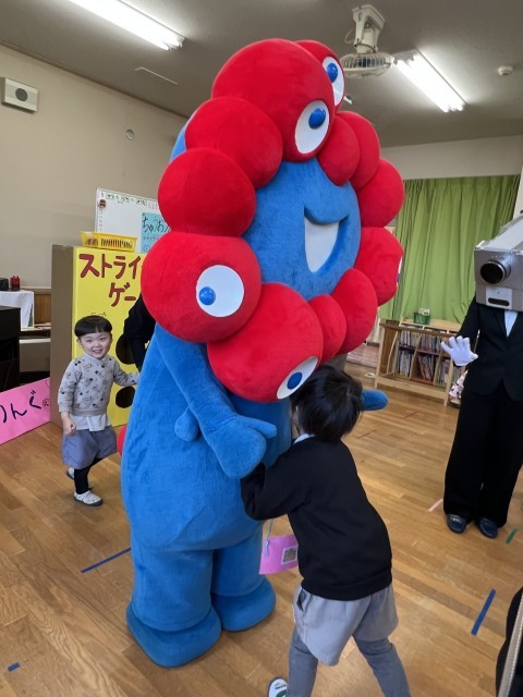 ミャクミャクが遊びに来てくれました！